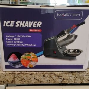Masters Ice Shaver - Purple, Black, Silver